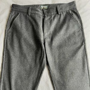 Barbour wool trousers